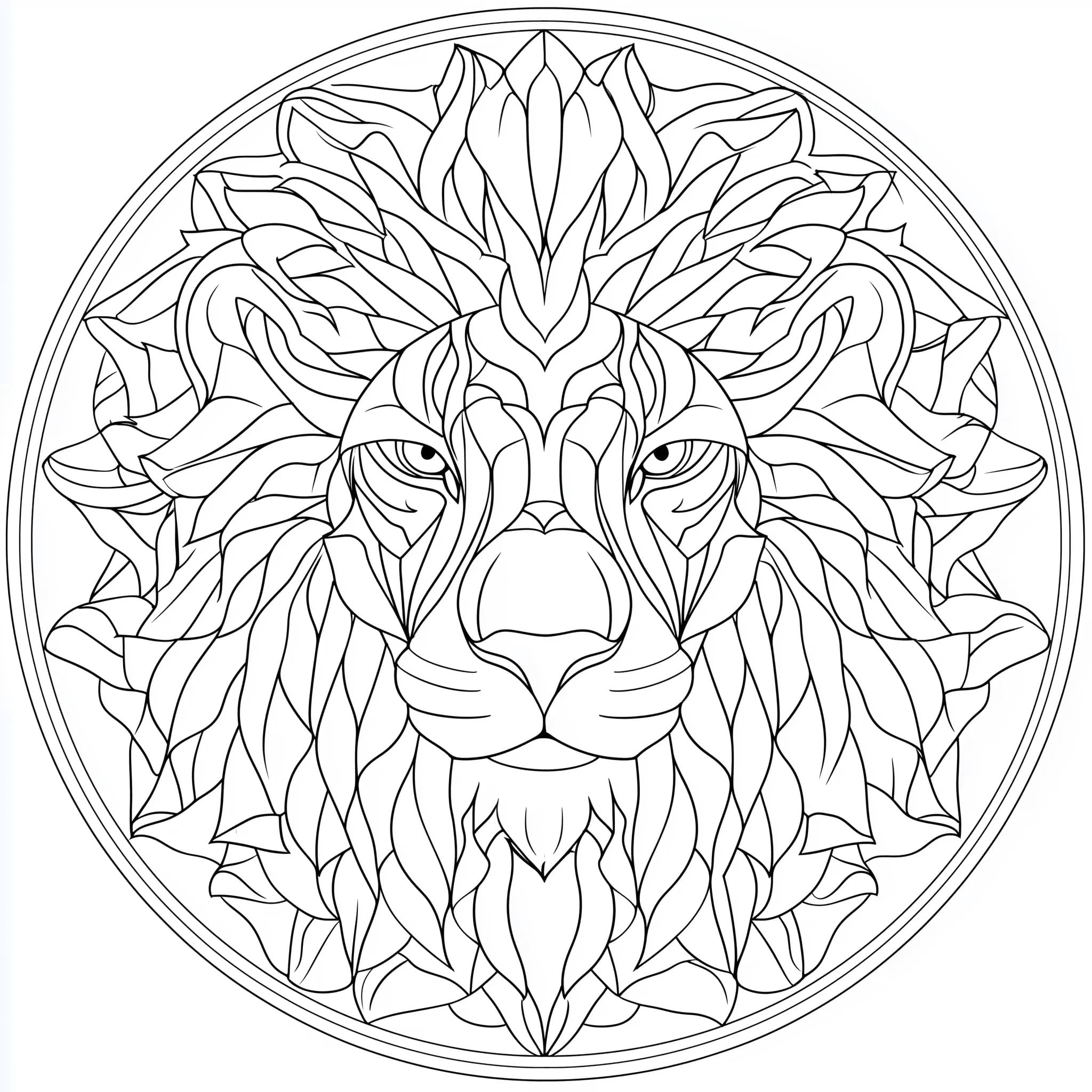 Mandalas Animaux 85